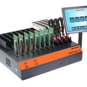SuperImager Plus Desktop Supreme Forensic Imaging Lab with 4 SAS/SATA , 12 U.2 NVMe, TB4.0 ports - Dual Open OS